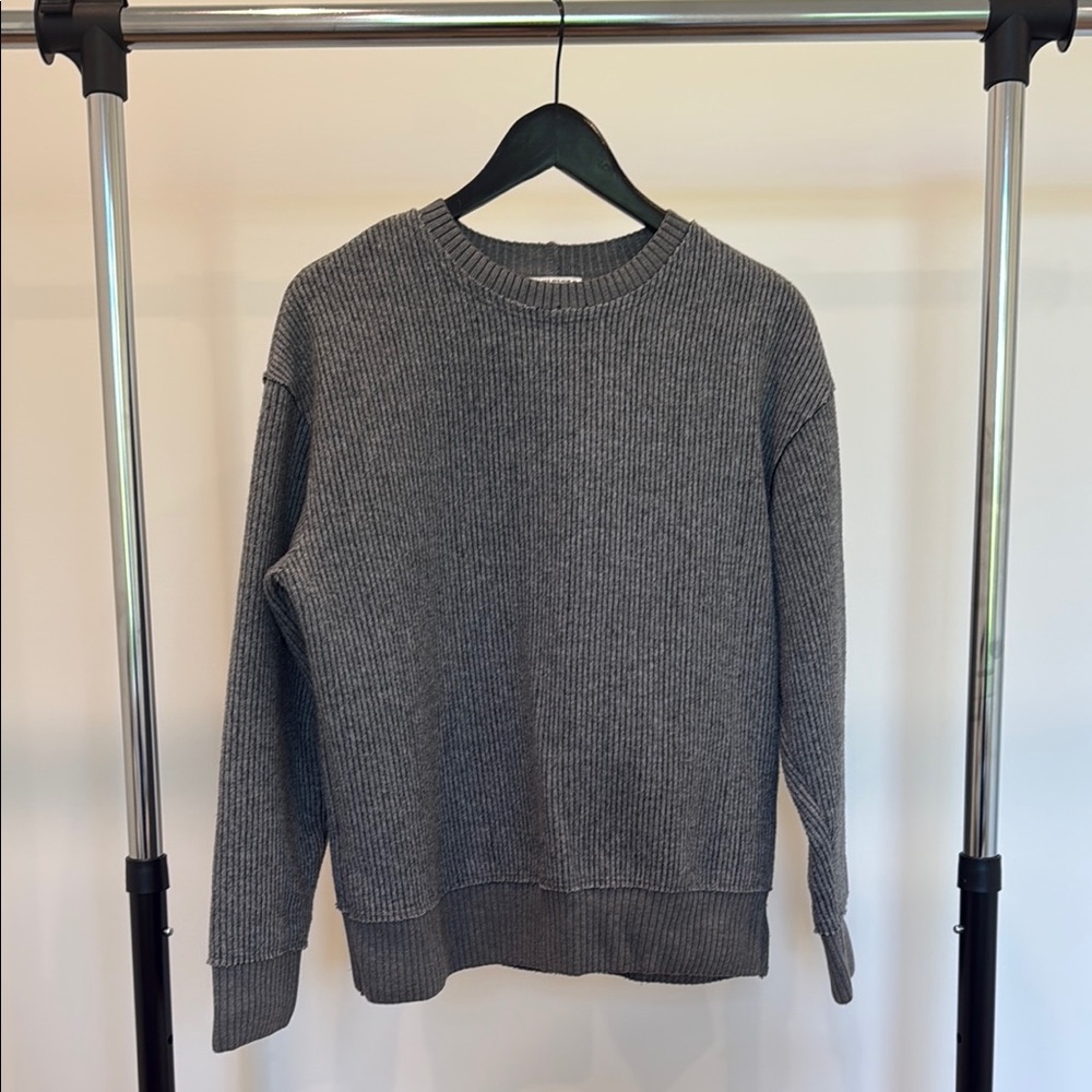 ZARA Thick Knit Gray Sweater 5070/001 Size Small